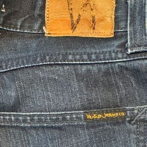 Nudie Jeans Men's Dark Blue Denim
